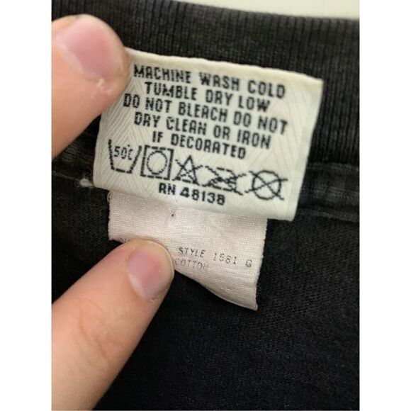 Vintage Florida Marlins Nutmeg Mills single stitch t shirt national league large - Picture 7 of 7